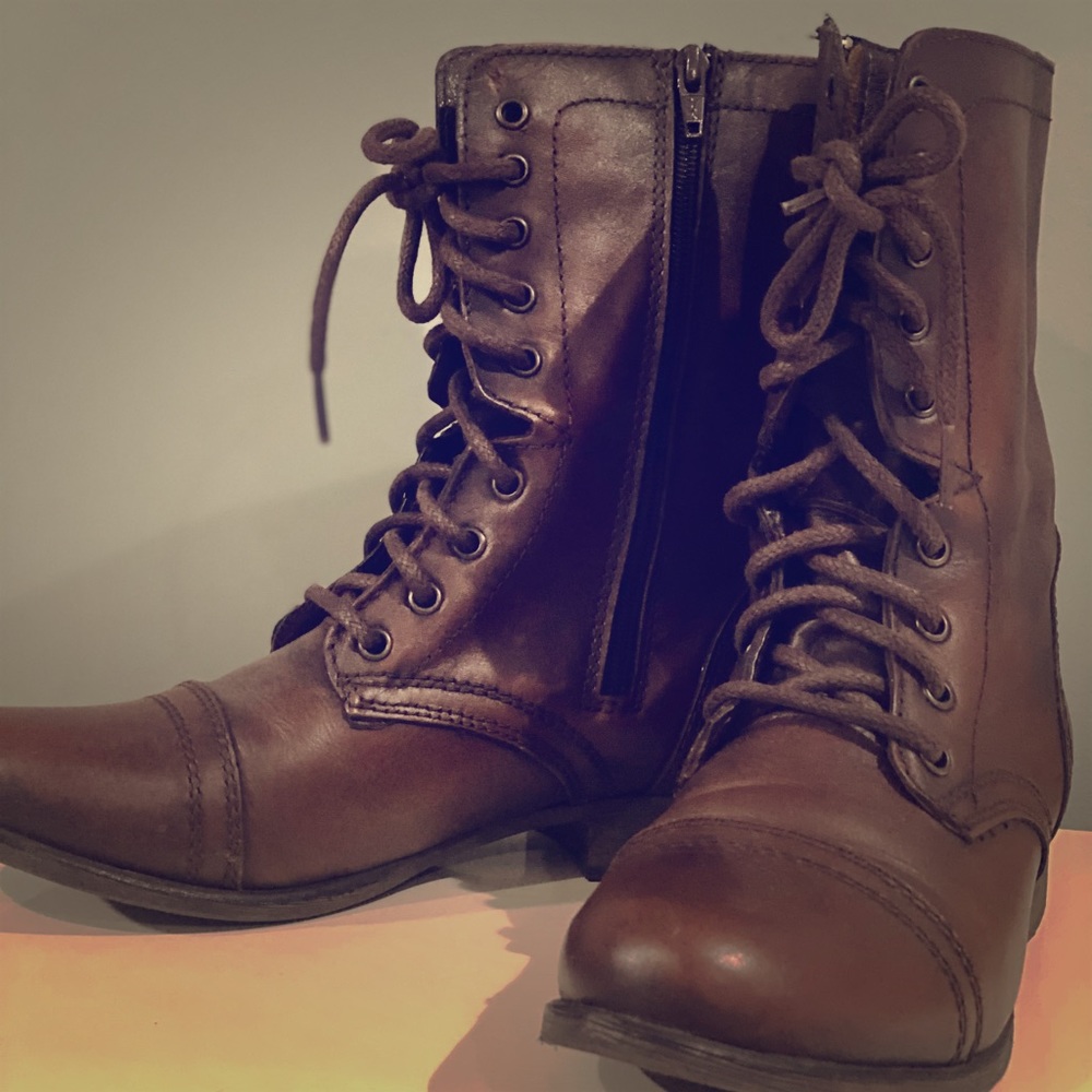 Steve Madden Troopa Combat Boots